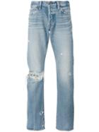 Simon Miller - Masaki Washed Slim Fit Jeans - Men - Cotton - 30, Blue, Cotton