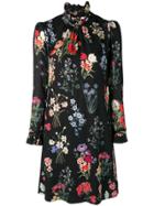 Goat Hibiscus Tunic Dress - Black