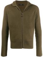 Falke Cable Knit Cardigan - Green