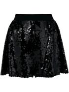 Paco Rabanne Sequin Shorts - Black