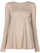 The Row 'abelle' Sweater, Women's, Size: Medium, Nude/neutrals, Silk/cotton