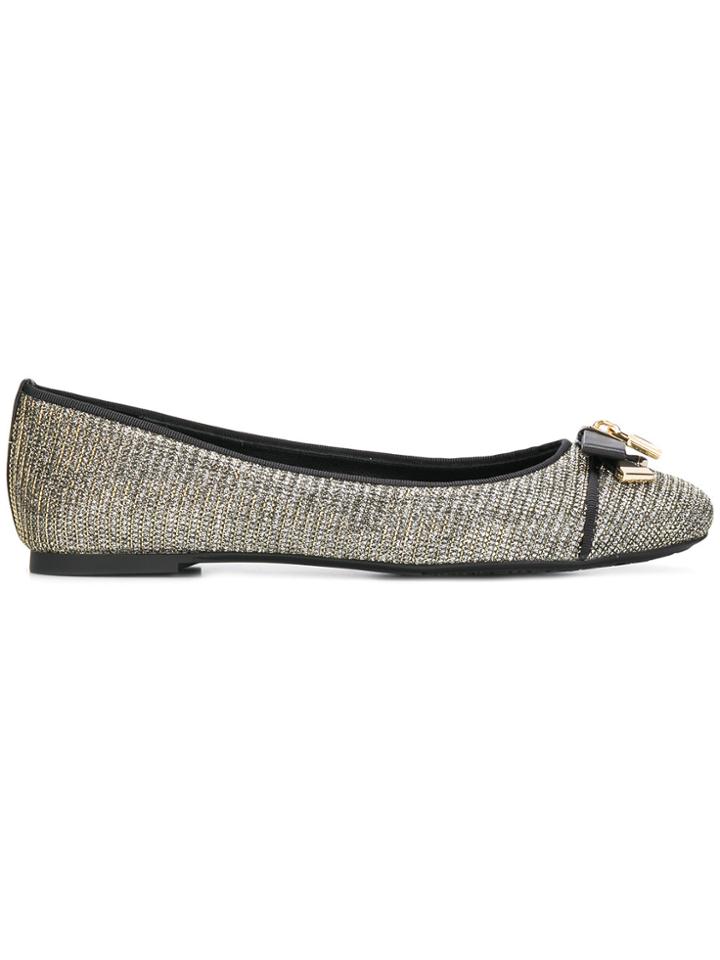 Michael Michael Kors Alice Ballerina Pumps - Metallic