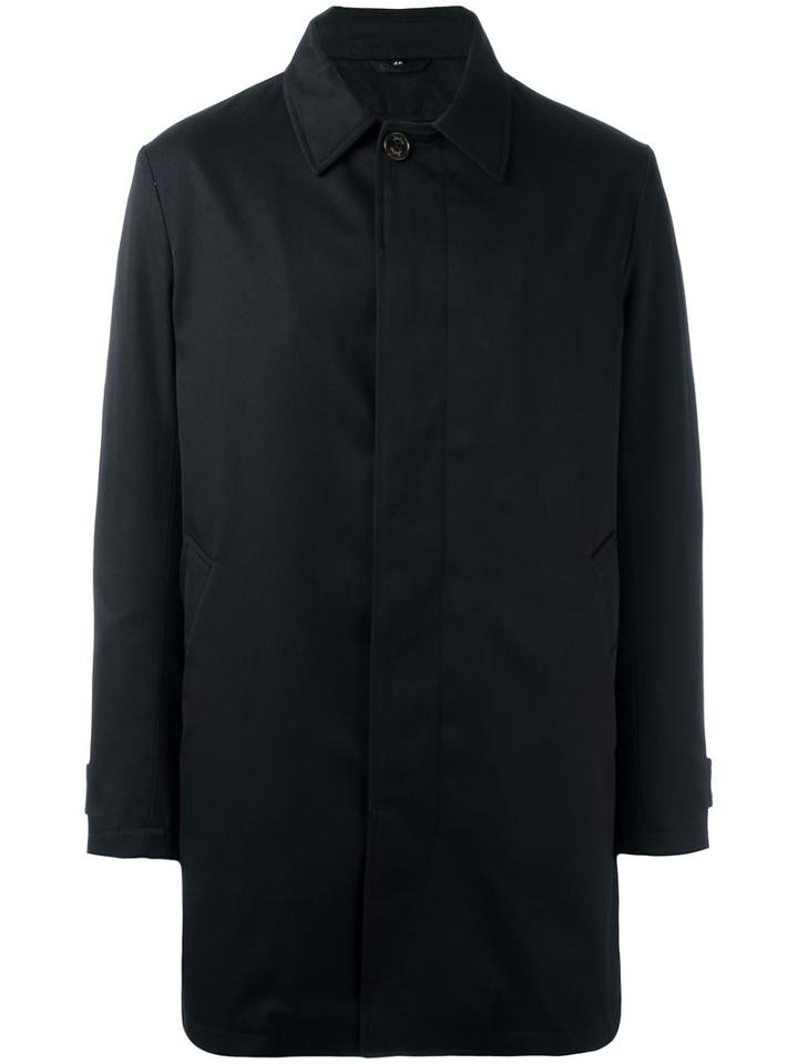 Sealup Classic Mid Coat, Men's, Size: 54, Black, Cotton/polyester
