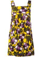 P.a.r.o.s.h. - Floral Patterend Dress - Women - Cotton - L, Women's, Yellow, Cotton
