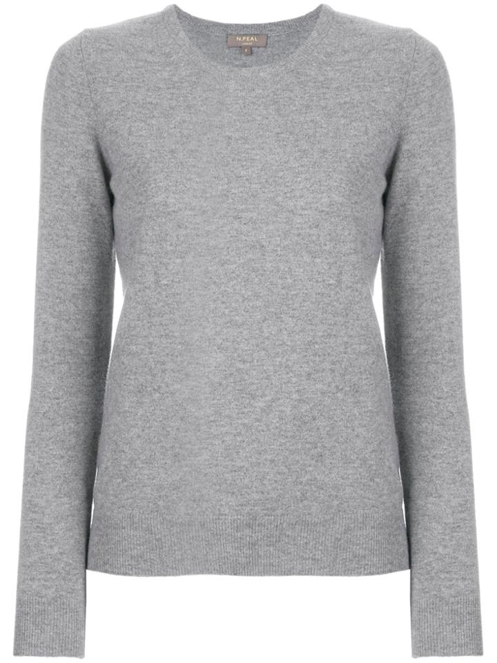 N.peal Round Neck Sweater - Grey