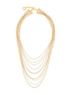 Goossens Multi String Necklace - Metallic