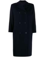 Versace Pre-owned '1990s Double-breasted Peacoat - Blue