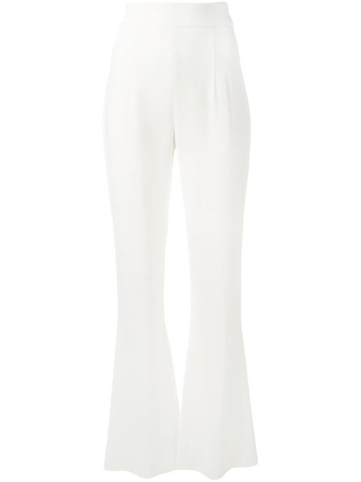 Cushnie Et Ochs Flared Trousers - White