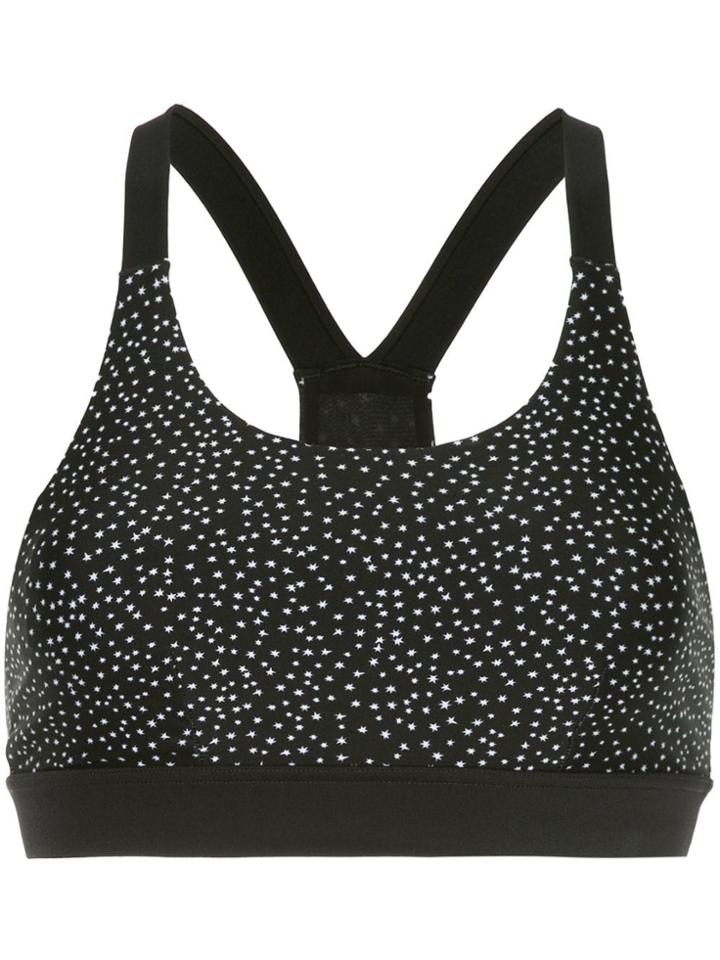 The Upside Stars Printed Top - Black