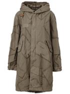 Mr & Mrs Italy Hooded Patchwork Parka