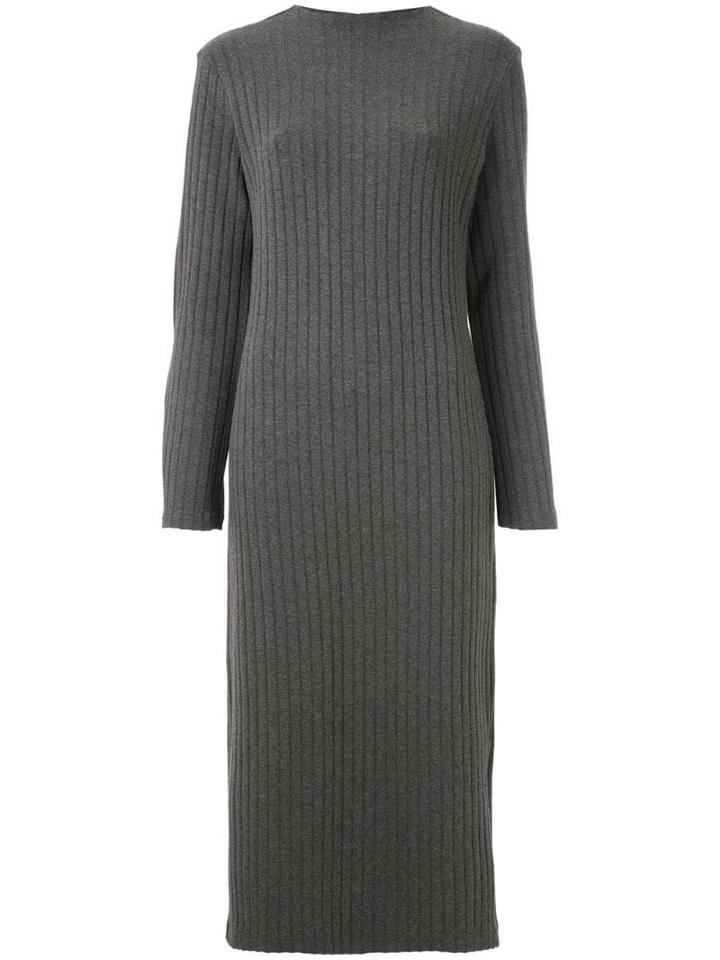 Osklen Knitted Midi Dress - Grey