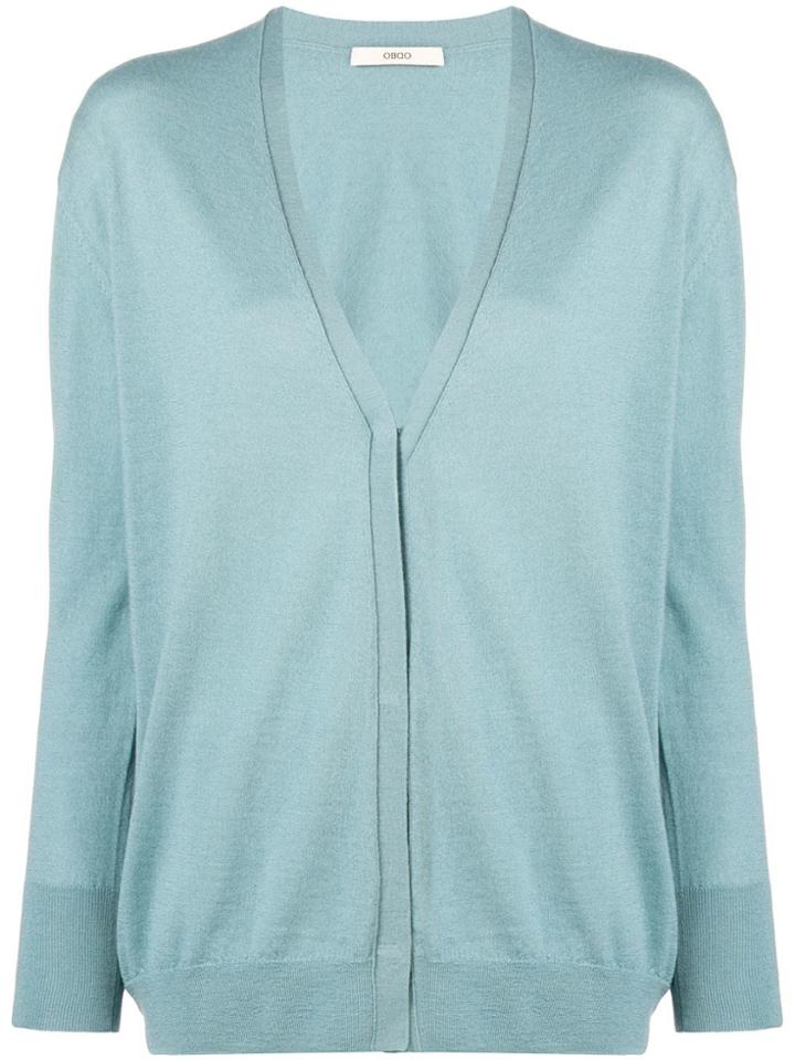 Odeeh V-neck Cardigan - Blue