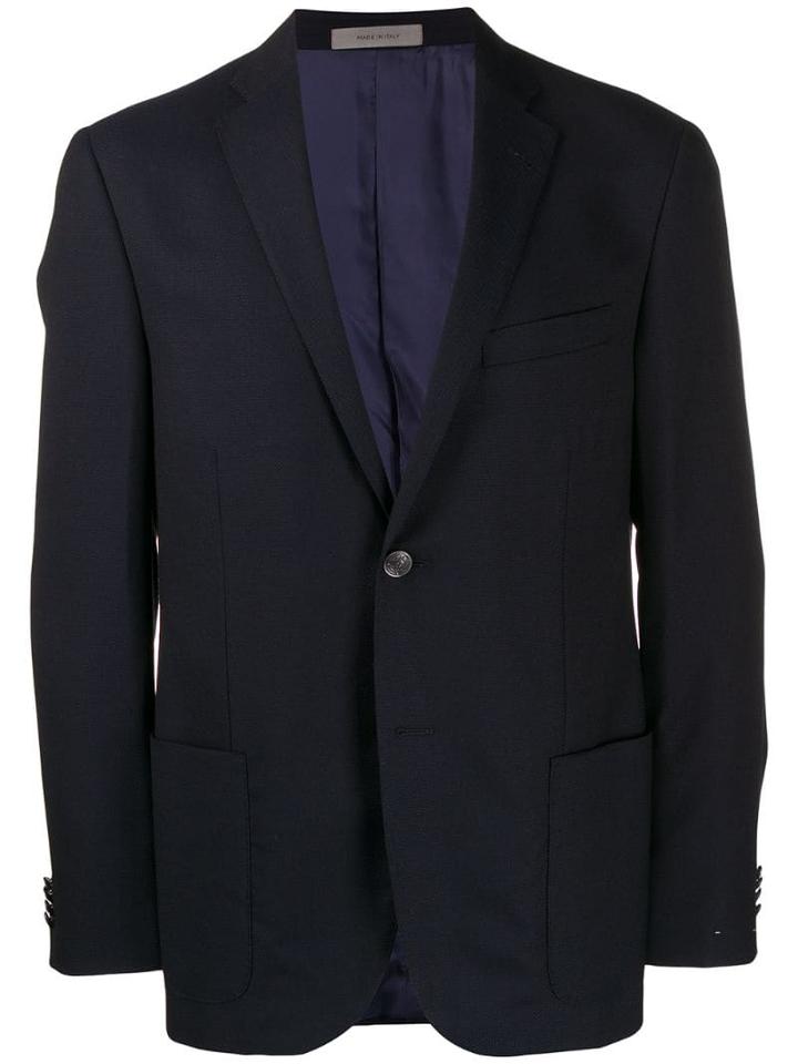 Corneliani Slim-fit Suit Jacket - Blue