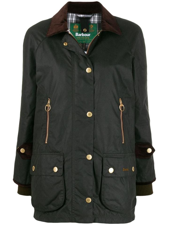 Barbour Beaufort Waxed Jacket - Green