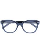 Chloé Eyewear Cat Eye Glasses - Blue