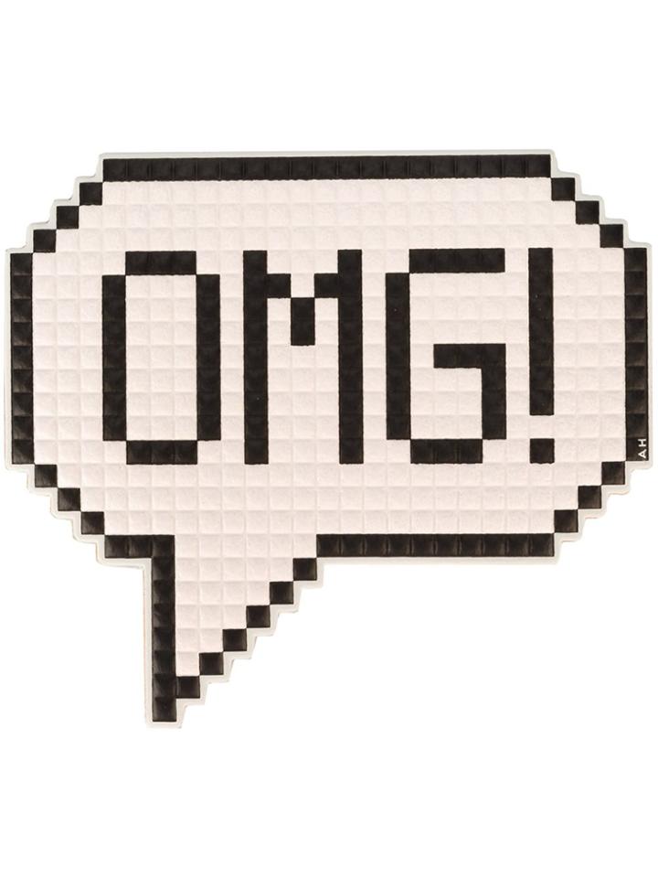 Anya Hindmarch Omg Sticker - White