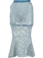 Musée Sea Net Flare Skirt