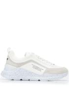 Msgm Hiking Lace-up Sneakers - White