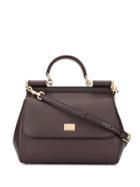 Dolce & Gabbana Top Handle Shoulder Bag - Brown