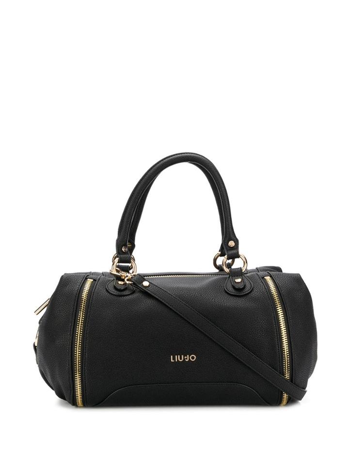 Liu Jo Zip Trim Tote - Black
