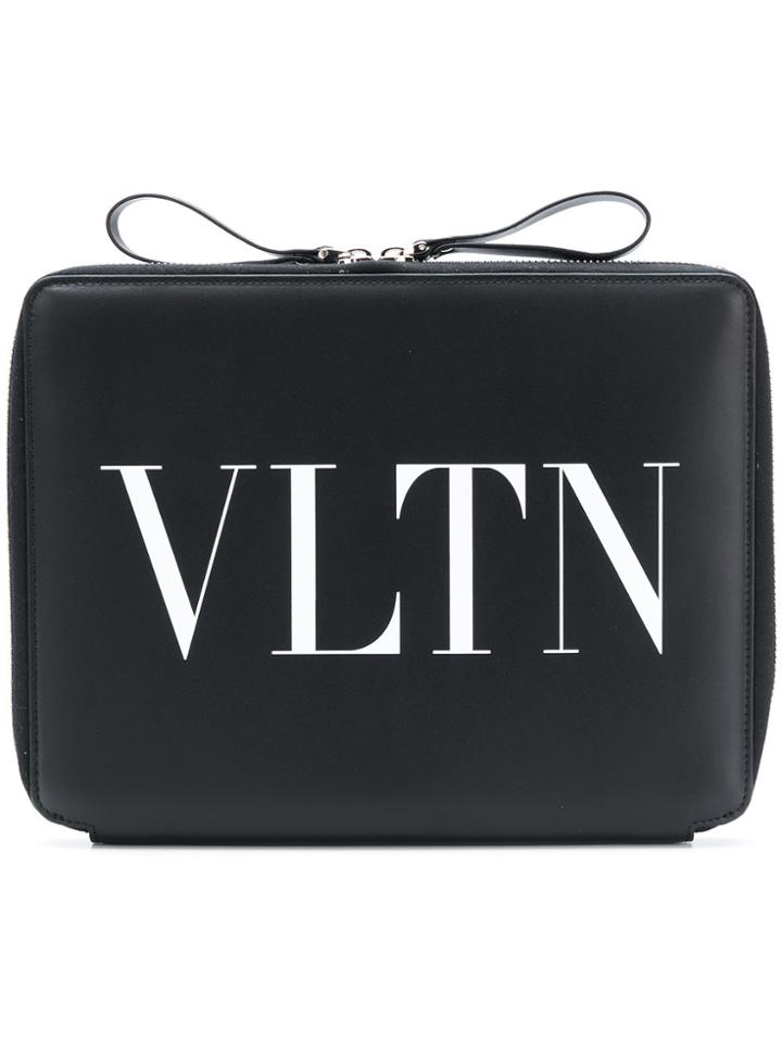 Valentino Vltn Clutch - Black