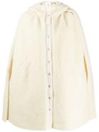 Courrèges Hooded Coat - White