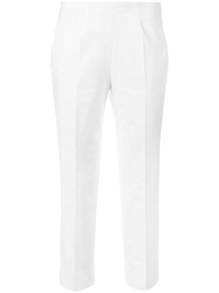 Piazza Sempione Cropped Trousers - Red