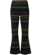 Sonia Rykiel Striped Trousers - Black