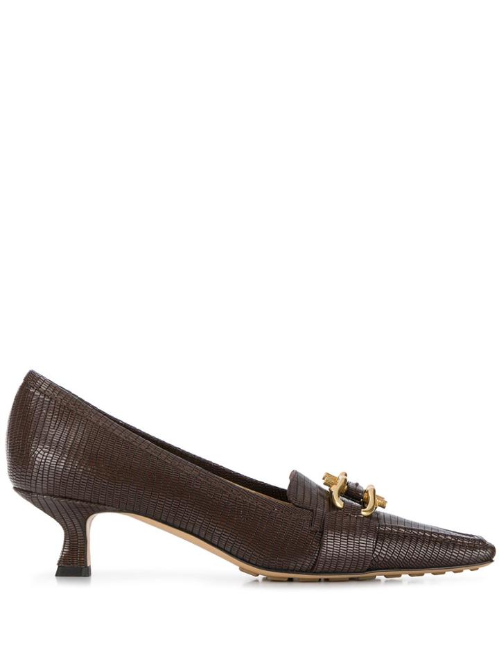 Bottega Veneta Bv Madame Pumps - Brown