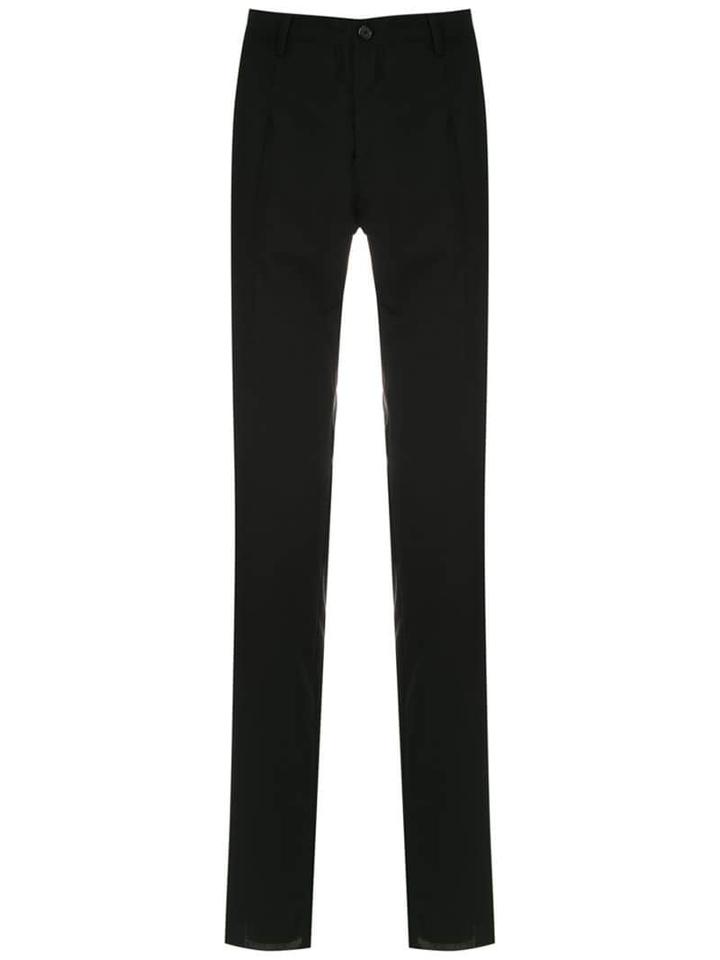 Dolce & Gabbana Straight Tailored Trousers - Black