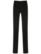 Dolce & Gabbana Straight Tailored Trousers - Black