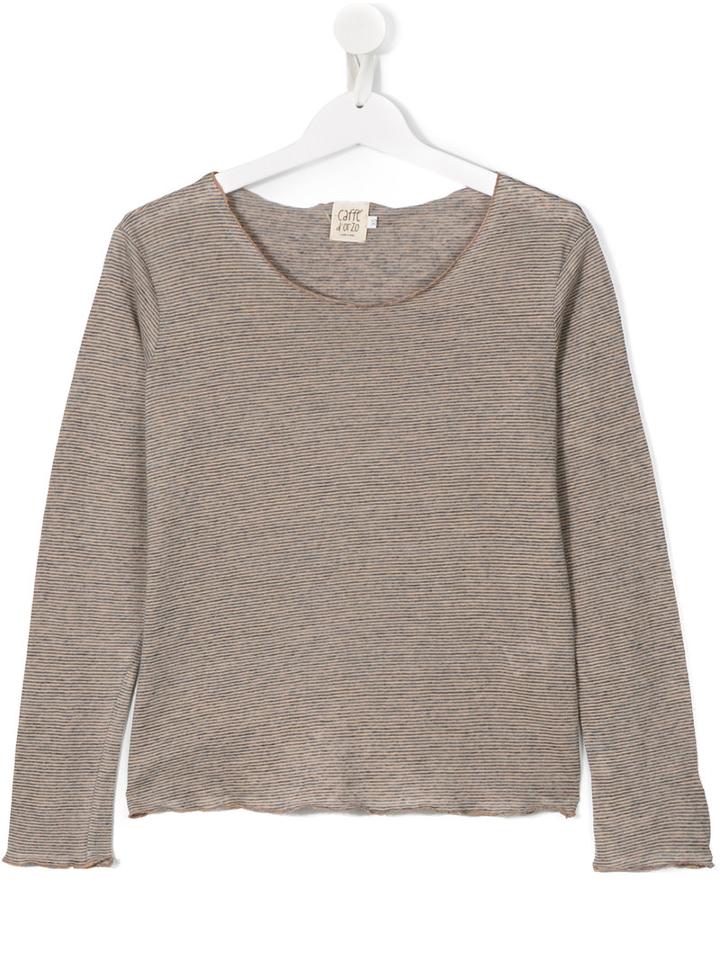 Caffe' D'orzo Guendalina T-shirt, Girl's, Size: 14 Yrs, Brown