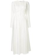Gabriela Hearst Janis Maxi Dress - White