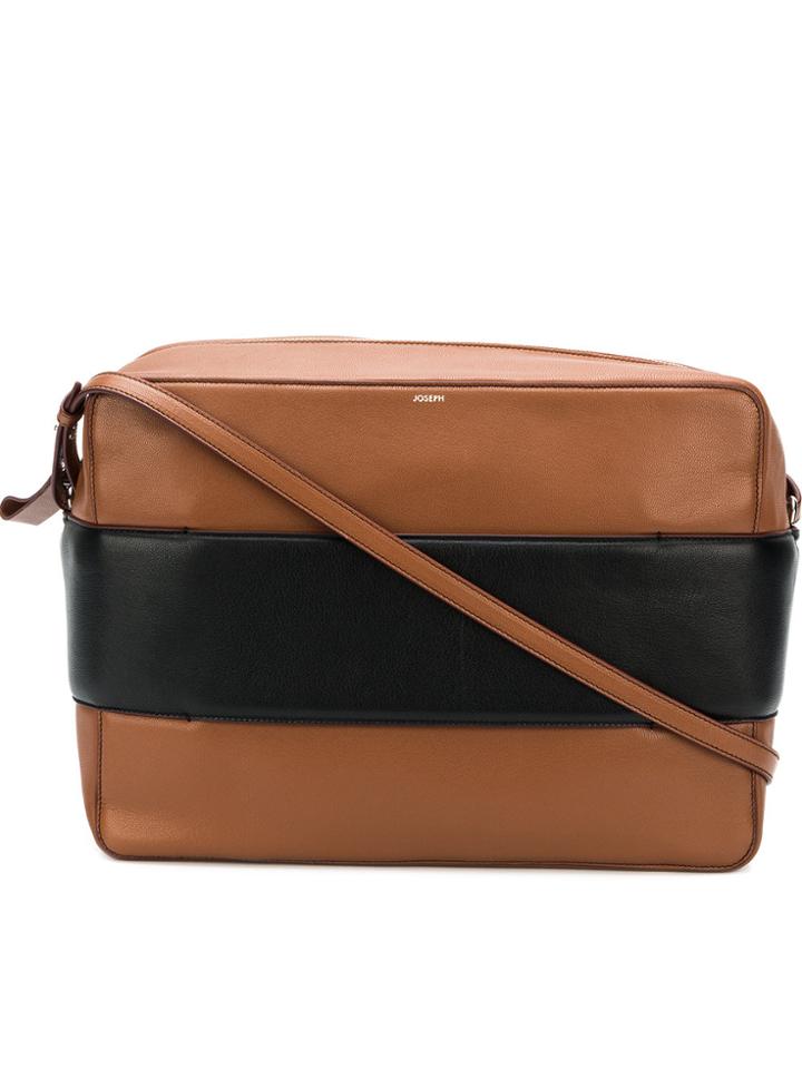 Joseph Square Shoulder Bag - Brown