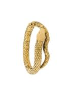 Aurelie Bidermann Wrapped Snake Bracelet - Metallic