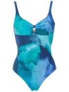 Lygia & Nanny Printed Roberto Swimsuit - Blue