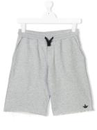 Macchia J Kids Teen Track Shorts - Grey