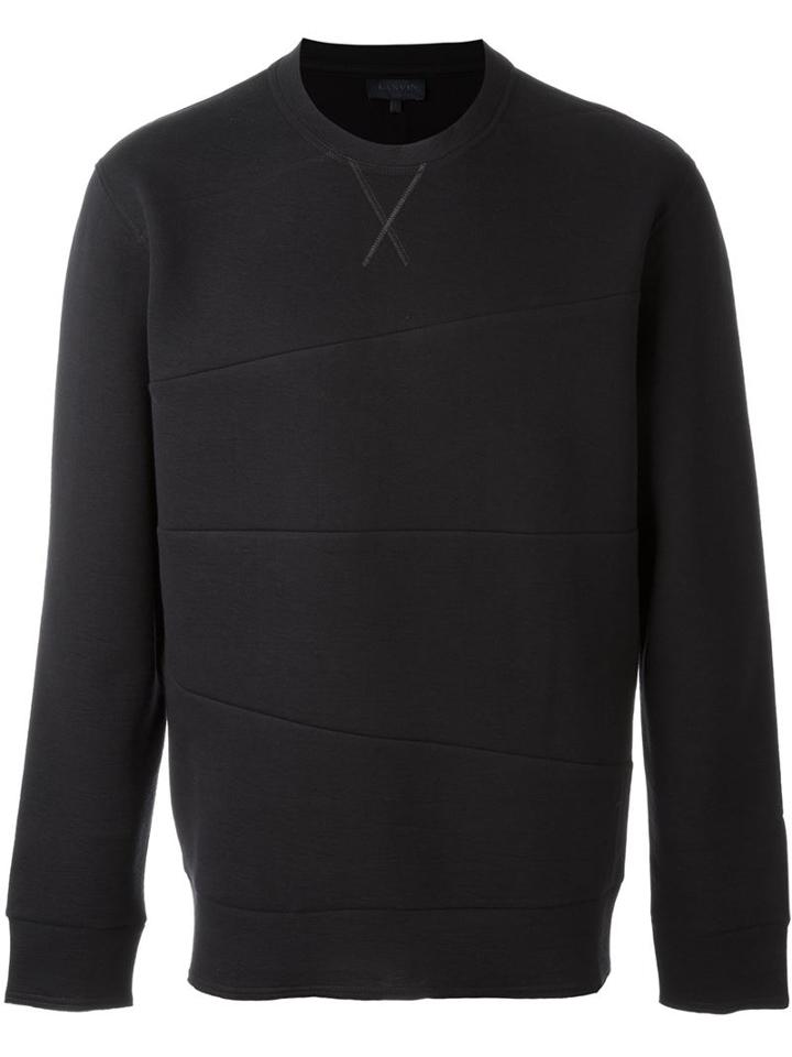 Lanvin Diagonal Stripe Sweatshirt