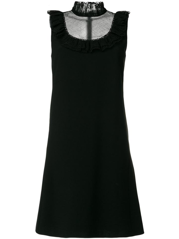Chloé Sleeveless High Neck Dress - Black