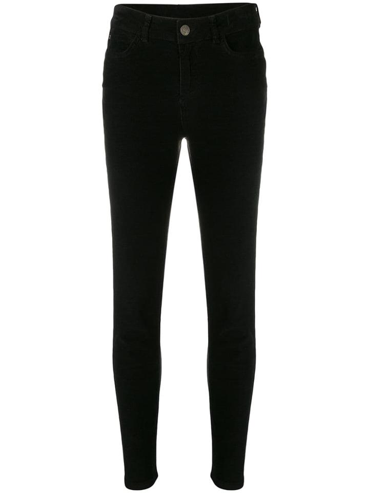 Twin-set Slim Fit Trousers - Black