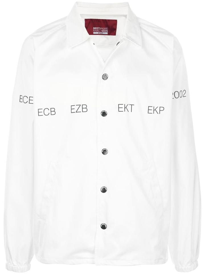 Mostly Heard Rarely Seen 8-bit Euro Skate Jacket - White