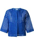 P.a.r.o.s.h. 'plastic' Jacket, Women's, Size: Medium, Blue, Polyester