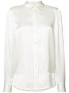 Alexander Wang Classic Shirt, Women's, Size: 0, White, Silk