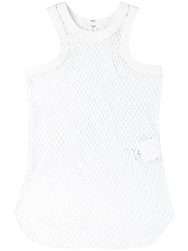 Sacai String Vest, Women's, Size: Iii, White, Cotton