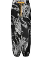 Manning Cartell Illustrated Paisley Pants - Black