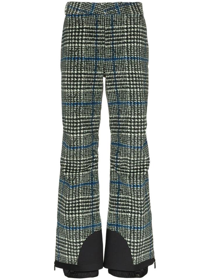 Moncler Grenoble Prince Of Wales Check Trousers - White