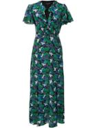 Saloni 'josee' Dress, Women's, Size: 0, Green, Polyester/silk