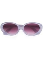 Retrosuperfuture - Cat Eye Sunglasses - Women - Acetate - One Size, Grey, Acetate