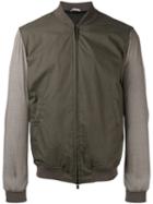 Hevo Zipped Bomber Jacket, Men's, Size: 50, Green, Cotton/polyester/nylon