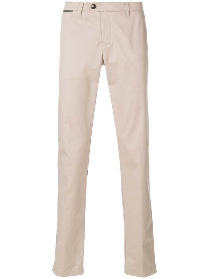 Eleventy Straight-leg Chinos - Nude & Neutrals